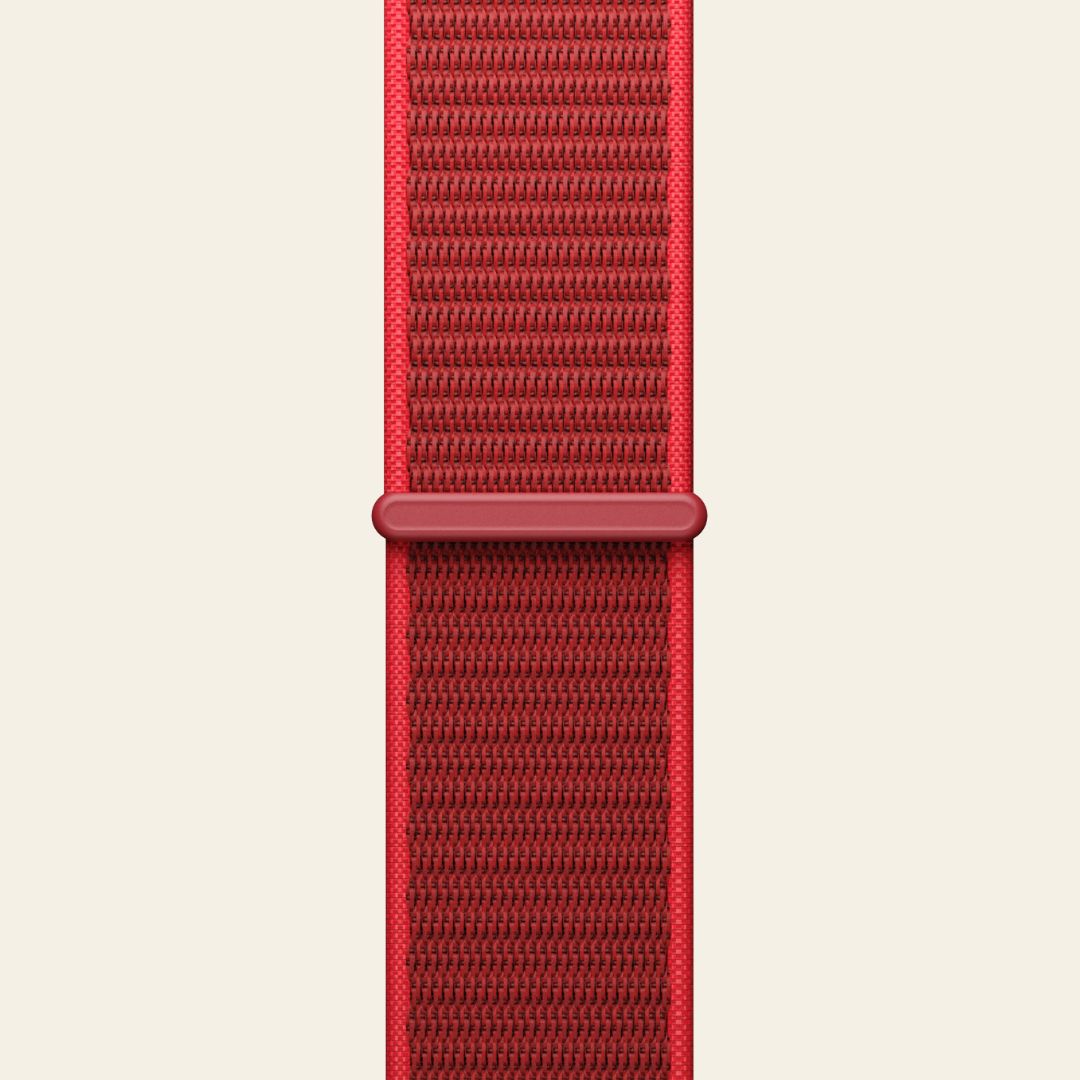 Red watch band