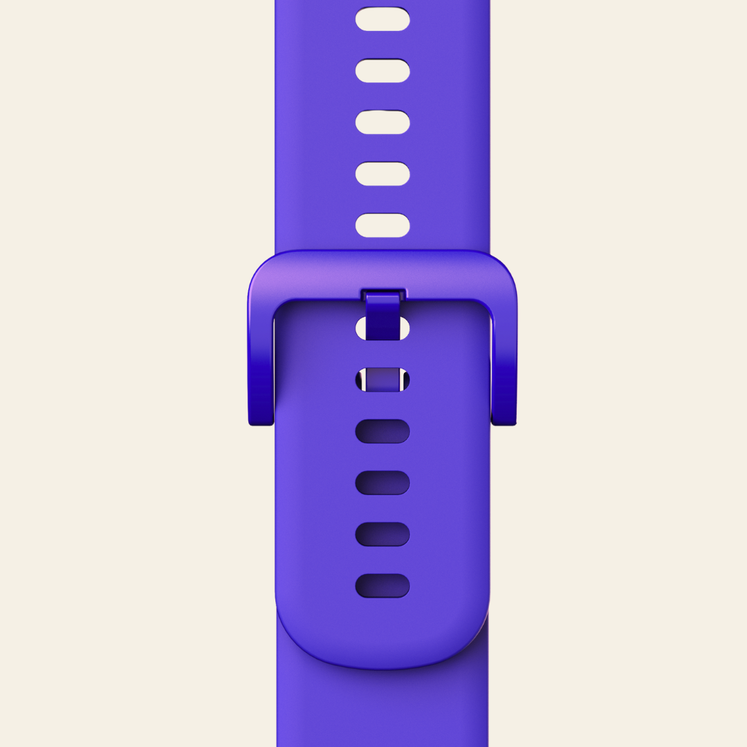 Purple watch band
