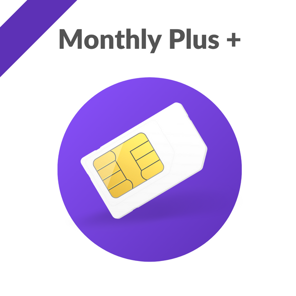COSMO Unlimited - Monthly Plus+ Plan (w/ SIM Upgrade)