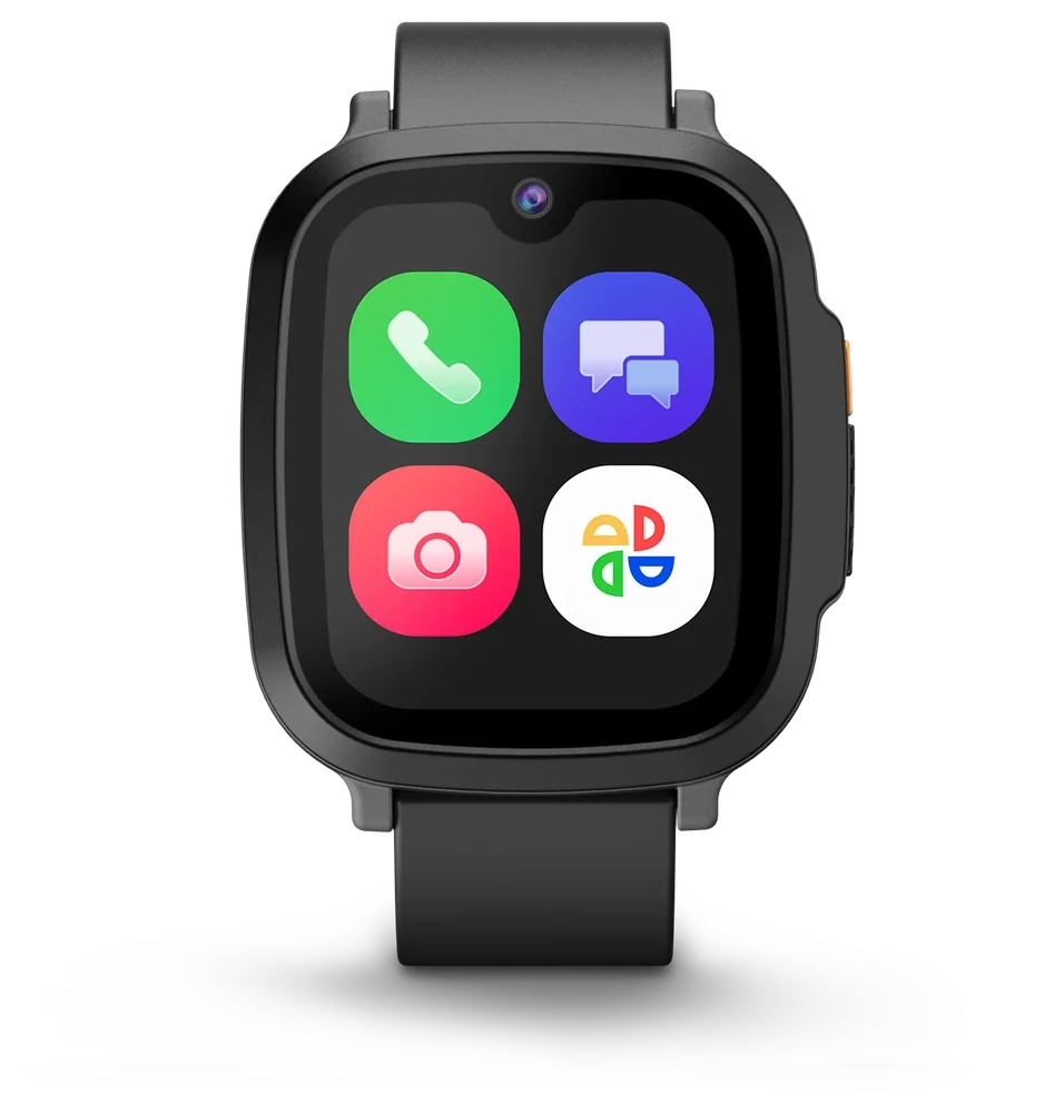 JrTrack Pro in black, front view