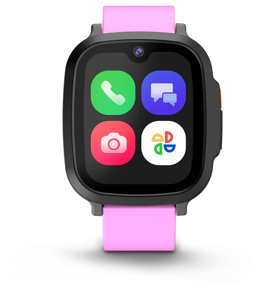 JrTrack Pro in pink, front view